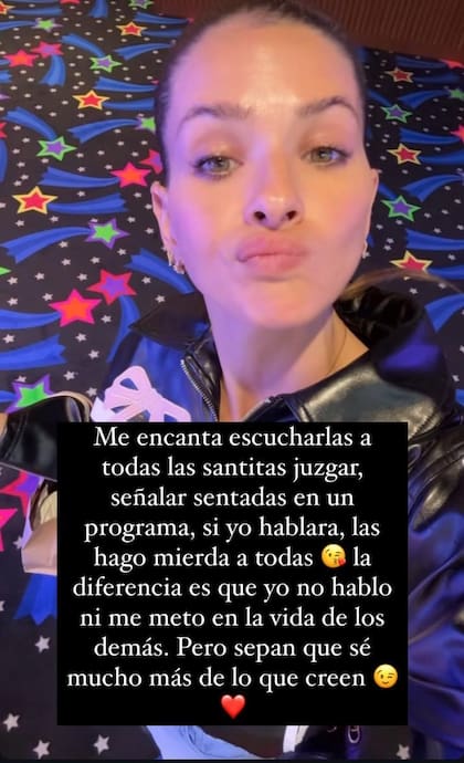 El fuerte mensaje que publicó la China Suárez en su historias de Instagram (Foto: Instagram @sangrejaponesa)