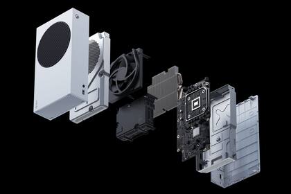 El funcionamiento silencioso de la Xbox Series S se logra con un enorme ventilador que mantiene el equipo bien refrigerado