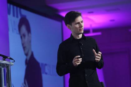 El fundador de Telegram, Pavel Durov, en 2014. Dijo que su equipo había bloqueado cientos de publicaciones de canales estadounidenses que clamaban por violencia antes de la toma de posesión en Estados Unidos del miércoles pasado