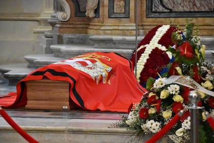 El funeral de Víctor Manuel de Saboya, en Turín (X, ex Twitter)