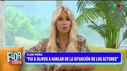 El furioso descargo de Florencia Peña en su programa, tras las críticas por sus visitas a Olivos: “Yo no hice nada malo; no entiendo este ataque y no lo merezco”
