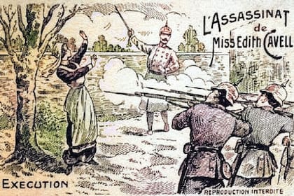 “El fusilamiento de Edith Cavell se utilizó para impulsar a la opinión pública contra los alemanes”, dijo Laura Clouting del Imperial War Museum