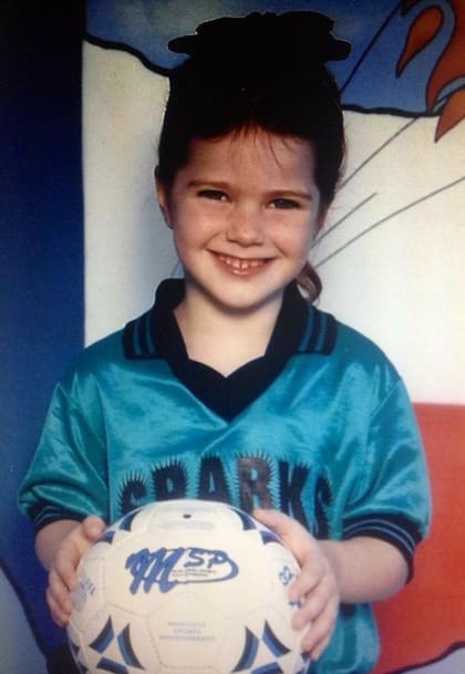 El fútbol le gustaba desde chica
