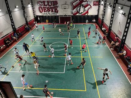 El fútbol, uno de los deportes más importantes que posee el Club Oeste
Foto: Gentileza Florencia Lorenzo