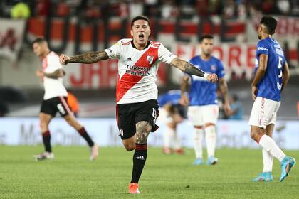 El futbolista de 21 años pidió quedarse en River hasta que finalice la Copa Libertadores