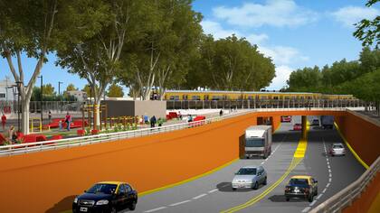 El futuro bajo nivel de Avenida Beiró