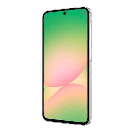 El Galaxy A56 5G se ofrece en distintos colores, incluyendo verde y rosa.