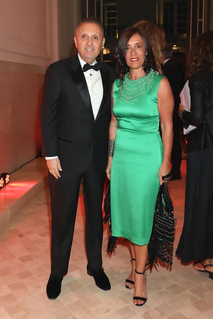 El galerista Daniel Maman y su mujer Patricia Pacino.