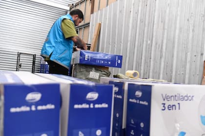 El galpón de Villa Mitre allanado por la Policía de la Ciudad