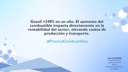 El gasoil aumentó más del 340% en un año
