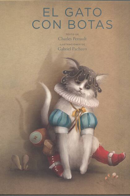 El gato con botas original, ilustrado