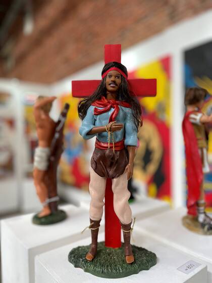 El Gauchito Gil negro, por Pool&Marianela