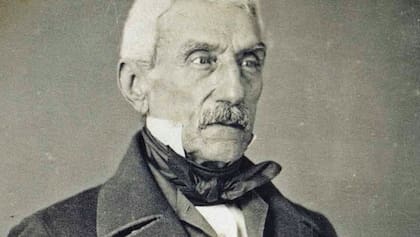 El general Don José de San Martín en su vejez