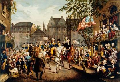 El general George Washington era un latifundista con esclavos a su servicio