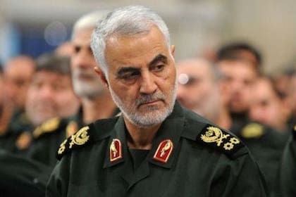 El general iraní Qassem Soleimani fue asesinado el 3 de enero de 2020 en un ataque de Estados Unidos en Bagdad
