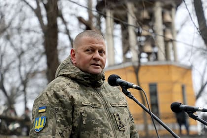 El general Valery Zaluzhny, jefe de las fuerzas armadas de Ucrania