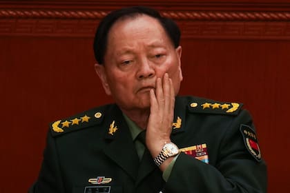 El general Zhang Youxia, vicepresidente de la Comisión Central del Ejército de China, durante la sesión inaugural de la Asamblea Popular Nacional, el 5 de marzo de 2025