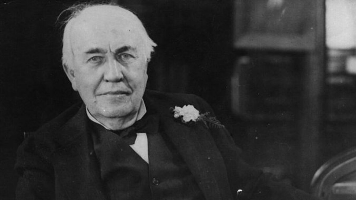 Thomas Edison, inventor: “El genio es 1% inspiración y 99% ...