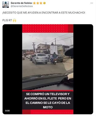 El gerente realizó una campaña en la red del pajarito para dar con la identidad del protagonista en cuestión