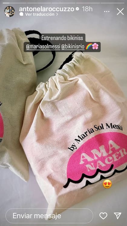 El gesto de Antonela Roccuzzo para con María Sol Messi (Fuente: Instagram/antonelarocuzzo)