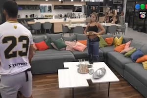 Gran Hermano: la inmediata y visceral reacción de Coti cuando escuchó un grito de afuera