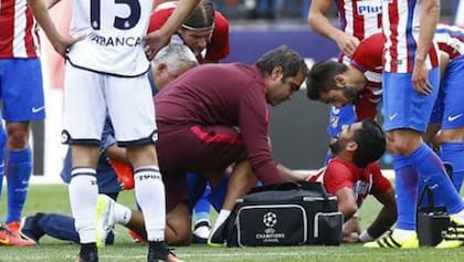 El gesto de dolor de Augusto Fernández