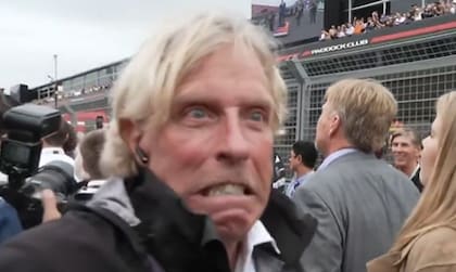 El gesto de Fossaroli que se volvió viral (Captura: ESPN)