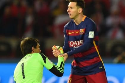 El gesto de Messi para Barovero