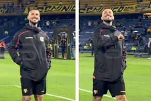 El gesto de Pipa Benedetto a los hinchas de Boca en la Bombonera