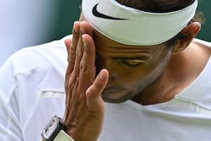 Nadal, lesionado, se bajó de las semifinales de Wimbledon y Kyrgios disputará la definición del domingo