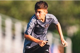 El gran gesto de Thiago Messi durante un torneo que disputó con el Inter Miami