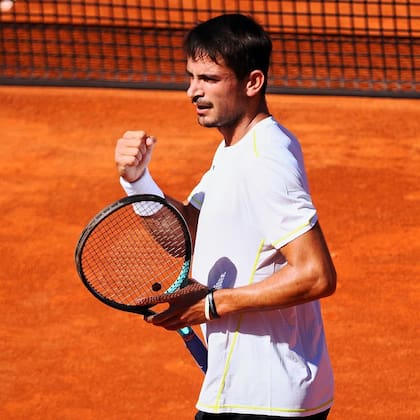 El gesto ganador de Mariano Navone, en el ATP 250 de Bucarest