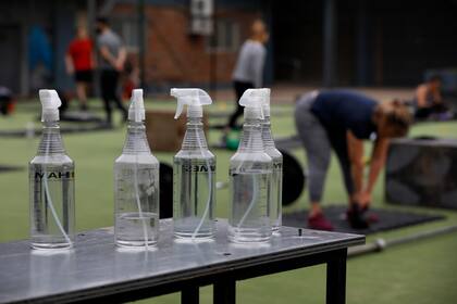 El alcohol diluido, uno de los grandes protagonistas en los gimnasios