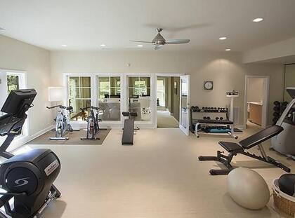 El gimnasio que Nicole Kidman y Keith Urban tienen en su casa de Nashville