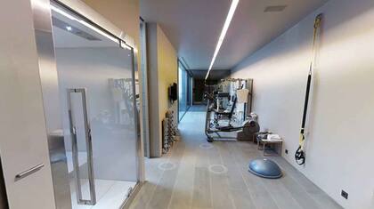 El gimnasio se ubica en el subsuelo