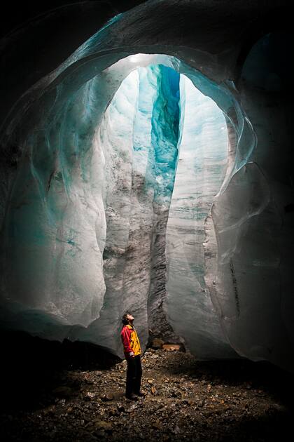 El glaciar del Hielo Azul. Desde La Confluencia Lodge la experiencia es mucho más confortable.