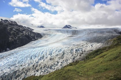El glaciar Exit, una atracción del PN Kenia Fjords.