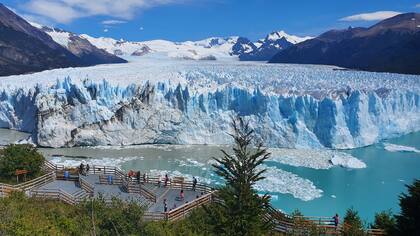El Glaciar Perito Moreno se encuentra en el Parque Nacional Los Glaciares