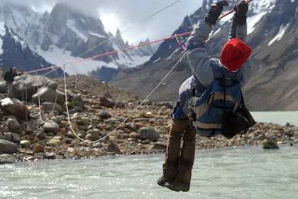 El glaciar Torre en el Chaltén.