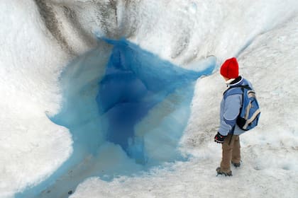 El glaciar Viedma, cercano al Perito Moreno.