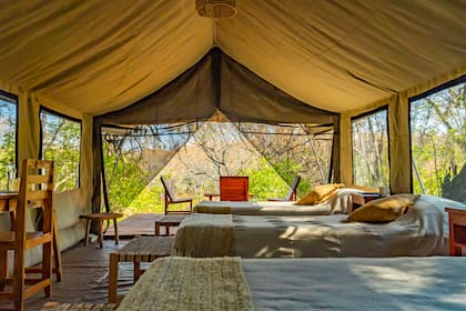El glamping El Bermejito