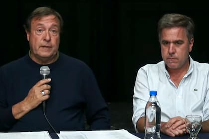 El gobernador Alberto Weretilneck y el intendente Bruno Pogliano