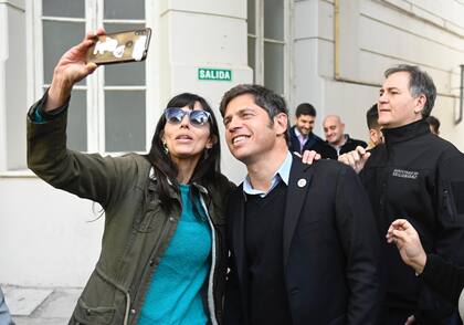 El gobernador Axel Kicillof en Rosario, Santa Fe