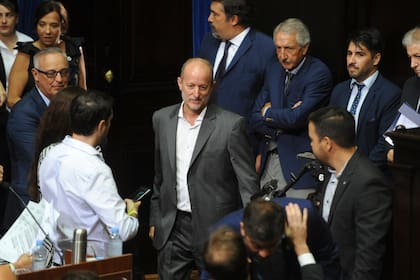 Martín Insaurralde en la Legislatura