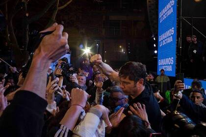 El gobernador de Buenos Aires, Axel Kicillof, es uno de los referentes de la oposición peronista.