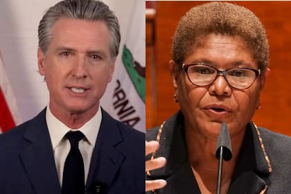 El gobernador de California presionó a la alcaldesa de Los Ángeles por su gestión del programa CARE Court en el condado