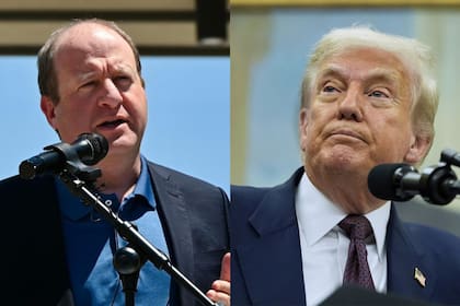 El gobernador de Colorado, Jared Polis, tuvo muchos cruces con Donald Trump.