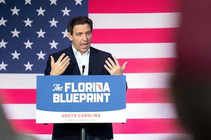 El gobernador de Florida, Ron DeSantis