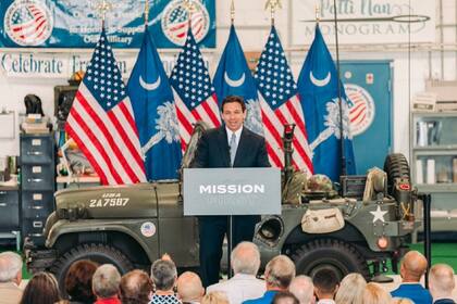 El gobernador de Florida, Ron DeSantis