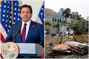 Ron DeSantis lanzó una ayuda millonaria para pequeñas ciudades azotadas por tormentas